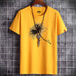 Summer Men's Short-sleeved T-shirt Casual Round Neck Loose